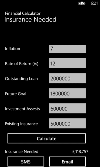 Financial Calculator  101