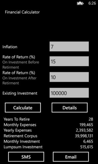 Financial Calculator  103