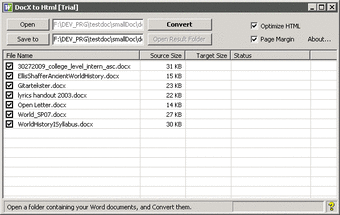 DocX to Html0
