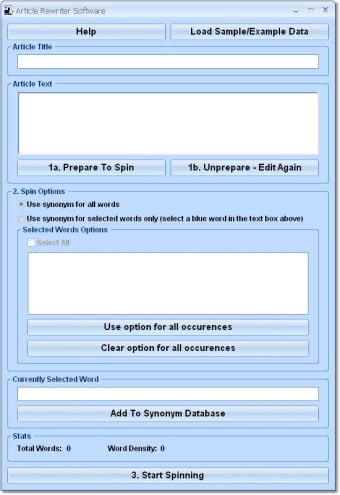 Article Rewriter Software0