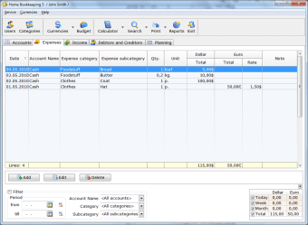Home Bookkeeping Lite0