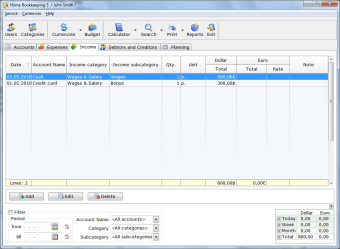 Home Bookkeeping Lite5