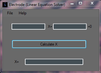 Electrode (Linear Equation Solver)0