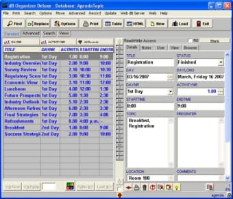 Agenda Organizer Deluxe0