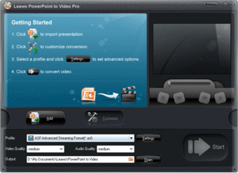 Leawo PowerPoint to Video Pro0