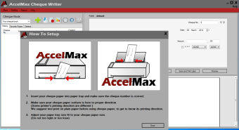 Accelmax Cheque Writer Free Edition0