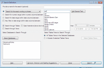 SQL Locator0