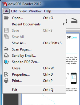 DeskPDF Reader3