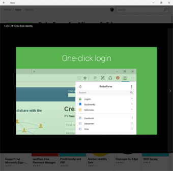 RoboForm for Microsoft Edge  101