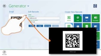 Barcode generator  100
