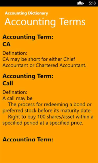 Accounting Dictionary Pro  101