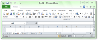 Classic Menu for Excel 20100