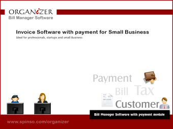 Organizer 2010 Basic Bill Manager0