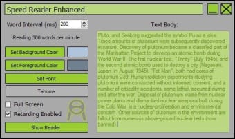 Speed Reader Enhanced Portable0