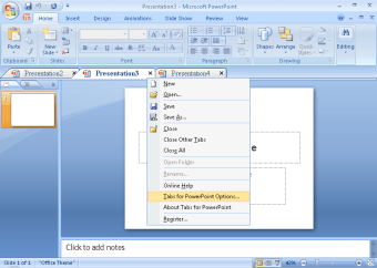 Tabs for PowerPoint0