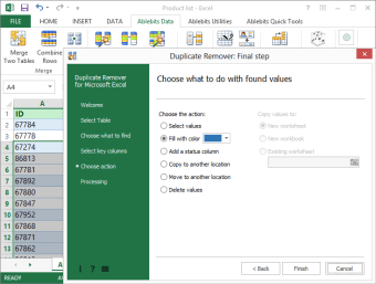 Duplicate Remover for Excel0