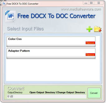 Free Docx to Doc Converter0