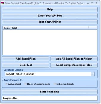 Excel Convert Files From English To Russian and Russian To English Software0