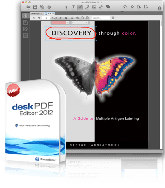 DeskPDF Editor X4