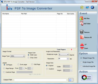PDF to Multipage TIFF Converter0