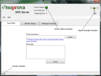 Modem based SMS Gateway0