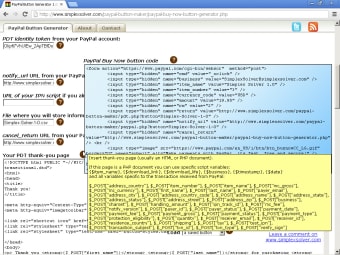 PayPal Button Generator2