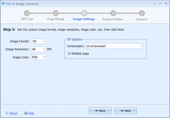PDFArea PDF to Image Converter0