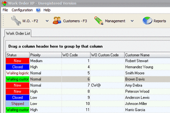 Work Order XP0