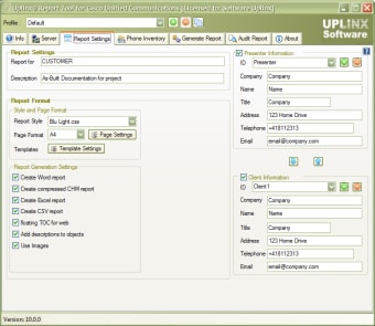 Uplinx Report Tool for Cisco Unified Communications4