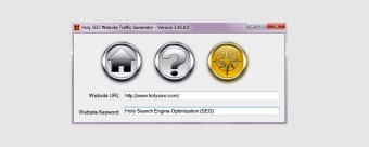 Holy SEO Website Traffic Generator0