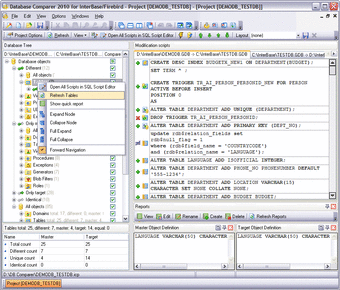 EMS DB Comparer for InterBase/Firebird0