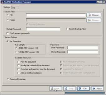 ProfPDF Protection Manager0