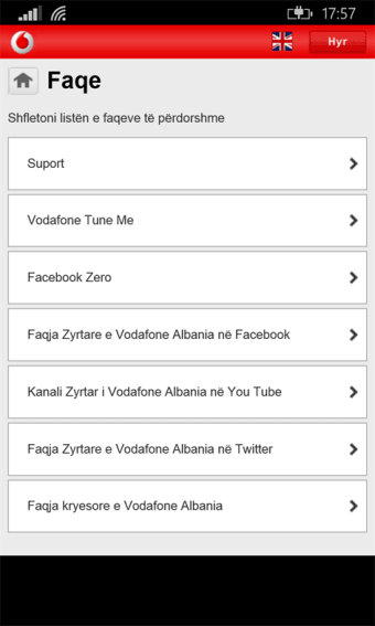 My Vodafone AL  100