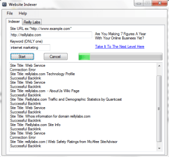 Website Indexer0