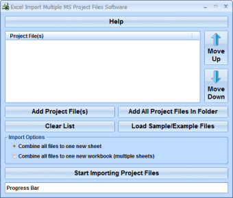 MS Project To Excel Converter Software0