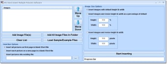 MS Word Insert Multiple Pictures Software0