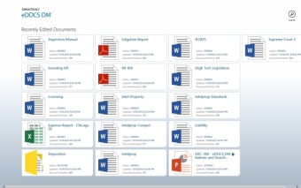 OpenText eDOCS DM App  80