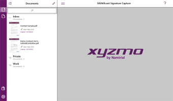 xyzmo Signature Capture  101