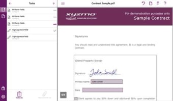 xyzmo Signature Capture  103