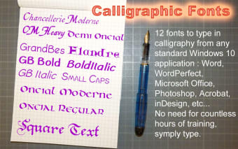 Calligraphic Fonts  102
