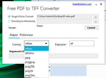 Free PDF to TIFF Converter0