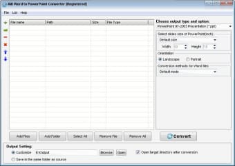Ailt Word to PowerPoint Converter0