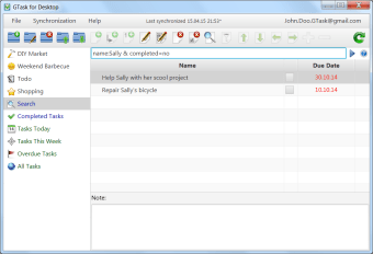 GTask for Desktop0