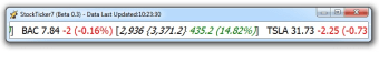 Stock Ticker 70