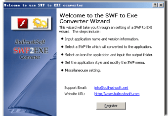 BullrushSoft SWF to EXE Convertor0
