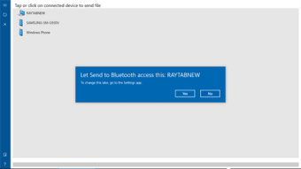 Send to Bluetooth  101