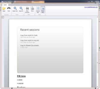 Free Word Viewer0