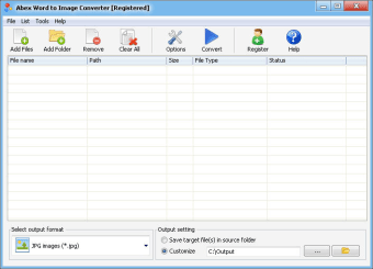 Word to Image Converter0