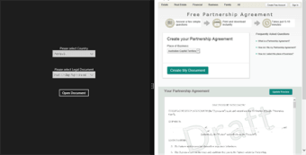 Legal Forms and Agreements  102