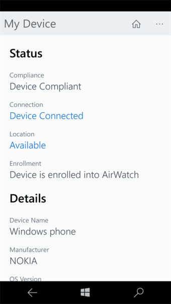 VMware AirWatch Agent  102